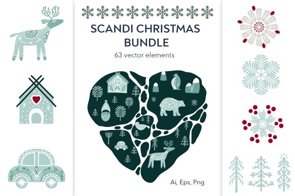 Download Product - Scandinavian Christmas Bundle - Christmas bundle Collection