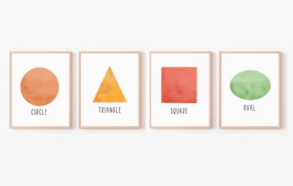 Download Watercolor Shapes Collection, Shapes Set - Set Collection
