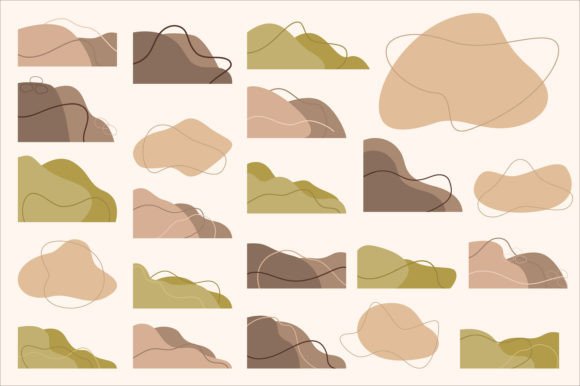 Download Set of Aesthetic Shape - Set Collection