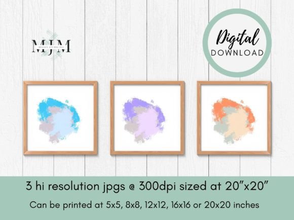 Download Abstract Wall Art Set - Set Collection