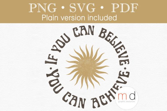 Download Retro Motivational Quote Svg Boho Hustle - Retro Collection