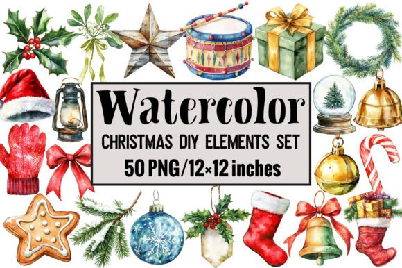 Download Christmas DIY Elements Set - Set Collection