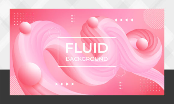 Download Abstract Liquid Trendy Shapes Background - Trendy Collection