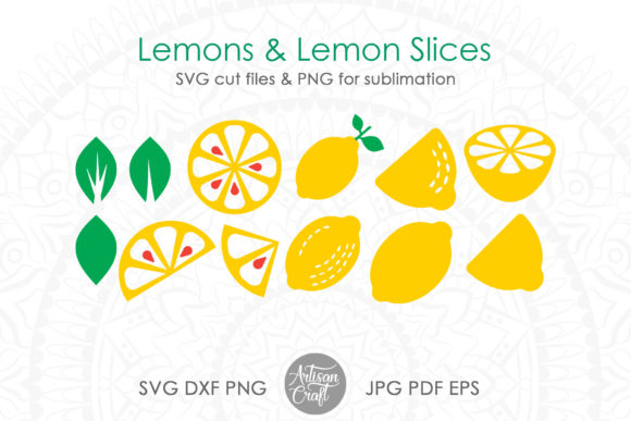 Download Lemon SVG, Lemon Clipart, Lemon Slice - Premium Resources