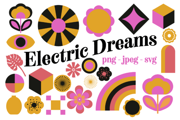 Download Electric Dreams Digital Branding Assets - Set Collection