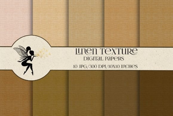 Download Brown Linen Texture Paper Set - Set Collection